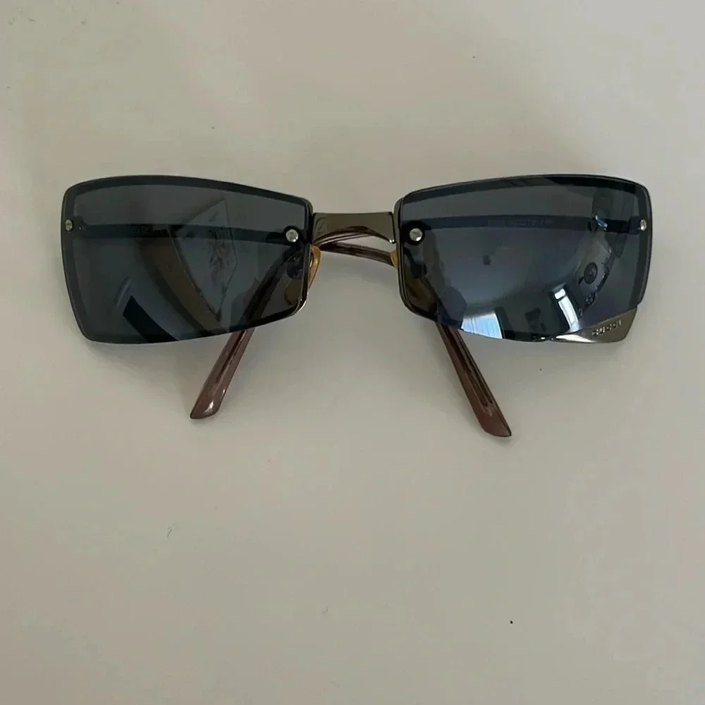 Gucci vintage retro frameless sunglasses - Picture 1 of 14